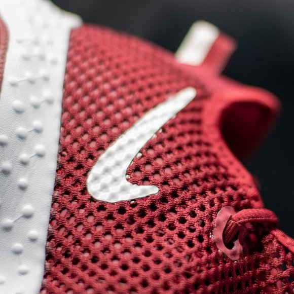 Nike Paul George 4 TB Promo Maroon Red size 9.5 - Picture 10 of 13